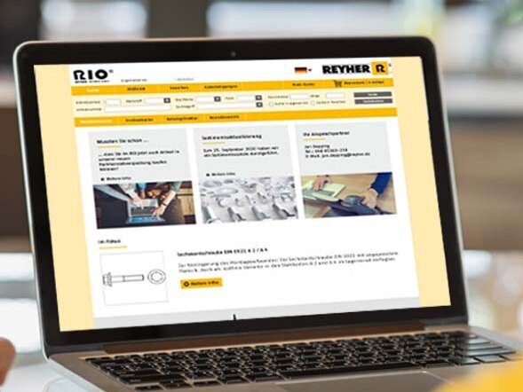 F. Reyher Nchfg. GmbH & Co. KG - Realization and support B2B Webshop reference image