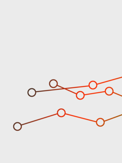 Grafik: Kurvendiagramm aus bunten Linien auf hellgrauem Hintergrund