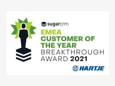 SugarCRM Customer Breakthrough Award 2021