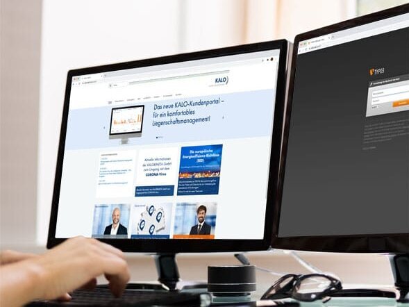 KALO Group - Relaunch of all corporate websites of the KALO Group with TYPO3 reference image