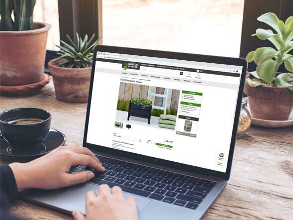 Mein Gartenversand - conception and realization of the Magento online store reference image