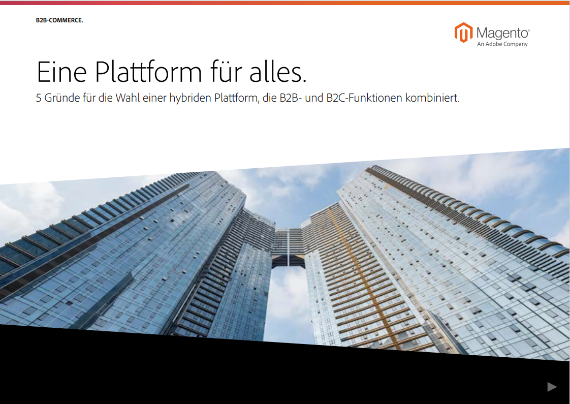 Vorschaubild PDF Präsentation Adobe Commerce: 5 Gründe für die Wahl einer hybriden Plattform