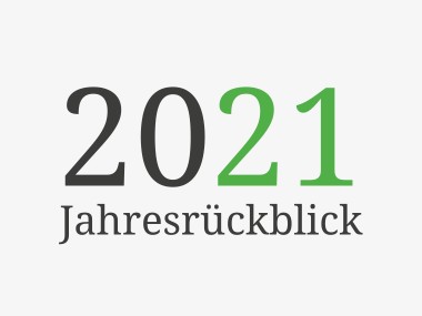 Präsentation zum Jahresrückblick 2021